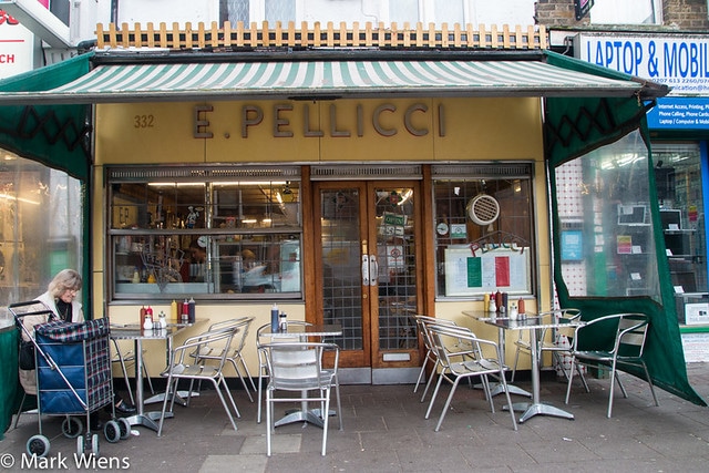 E Pellicci Cafe - Bethnal Green, London