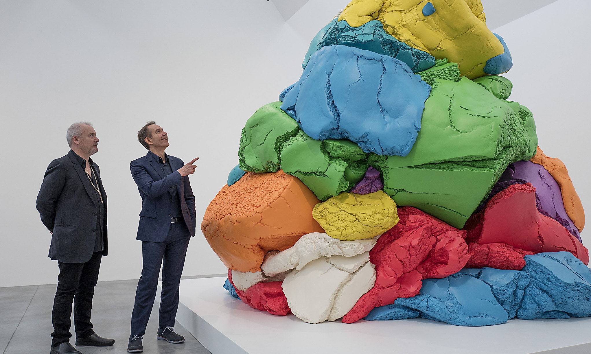 Jeff Koons Now at Newport Street Gallery Damien Hirst