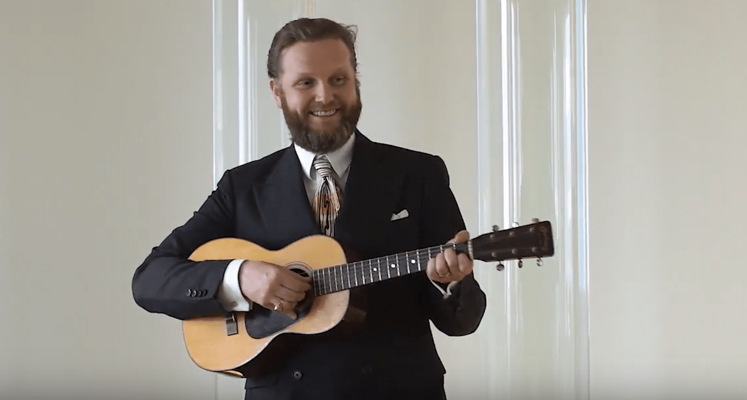 Ragnar Kjartansson Sky in a Room National Museum of Wales Cardiff Il cielo in uni stanza