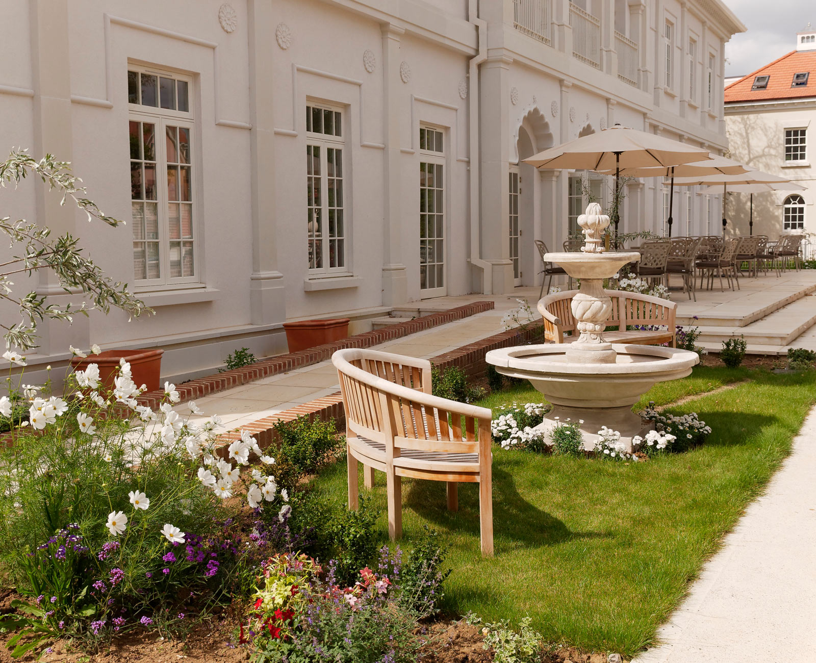 Maharishi Peace Palace Terrace