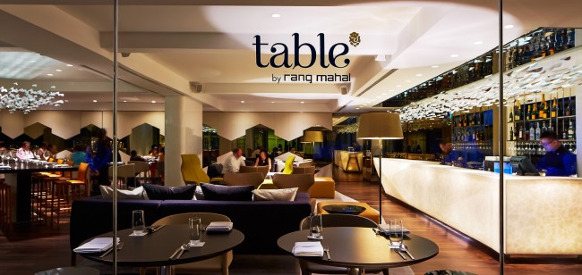 Table by Rang Mahal at Naumi Singapore