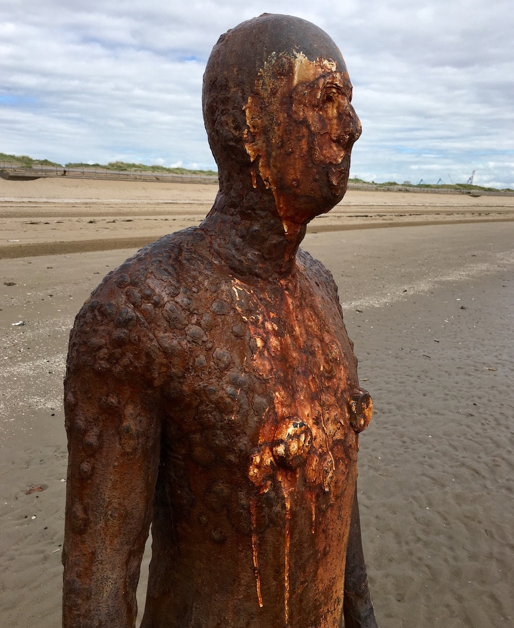 Crosby Beach Another Place Antony Gormley Liverpool Biennial 2016