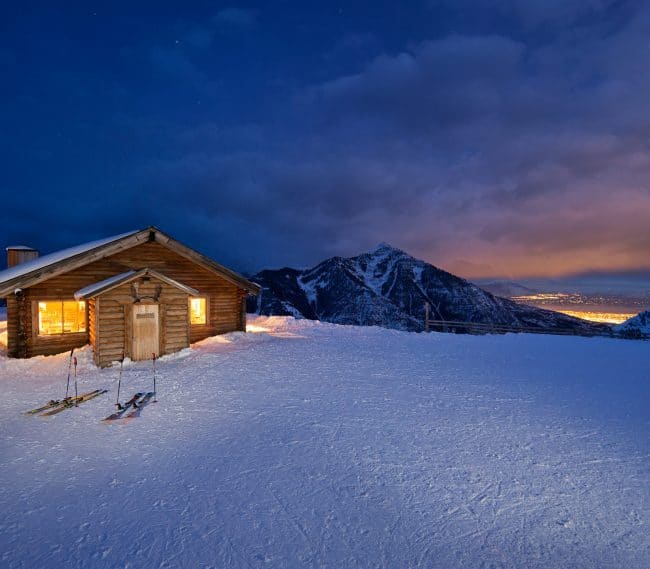 Sundance Mountain Resort Utah sunset