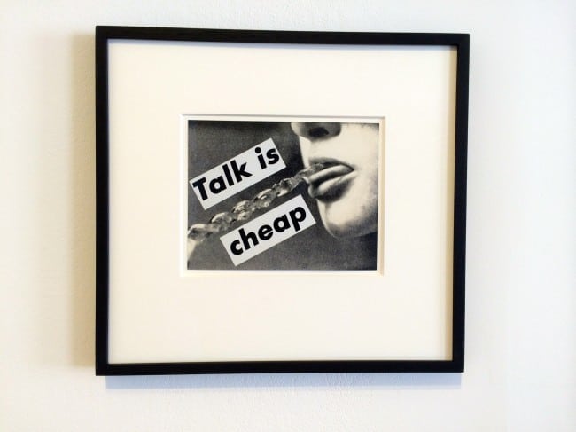 Barbara Kruger at Modern Art Oxford