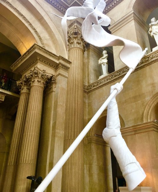 Maurizio Cattelan Blenheim Palace Victory is Not an Option