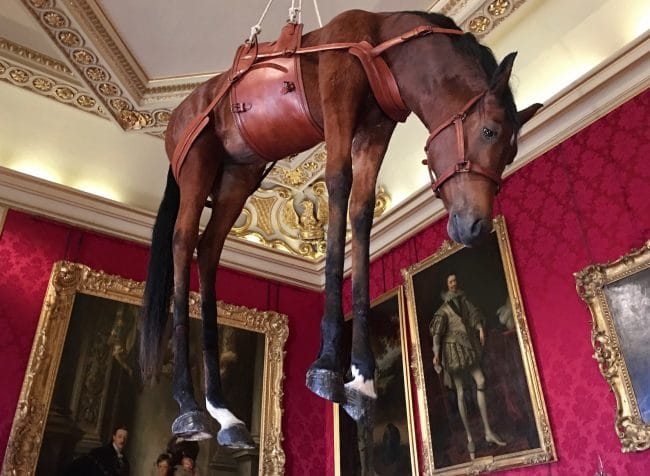 Maurizio Cattelan Blenheim Palace Victory is Not an Option