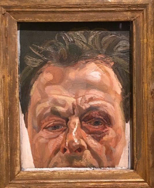 Lucian Freud Self Portraits at The Royal Academy a Cellophaneland Review