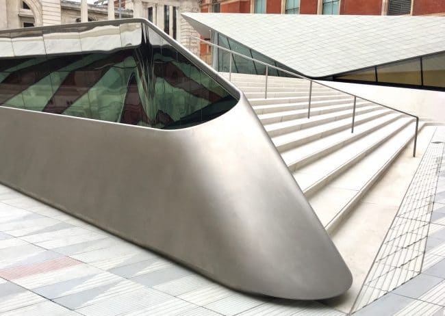 Sackler Courtyard and Sainsbury Gallery at the Victoria & Albert Museum London