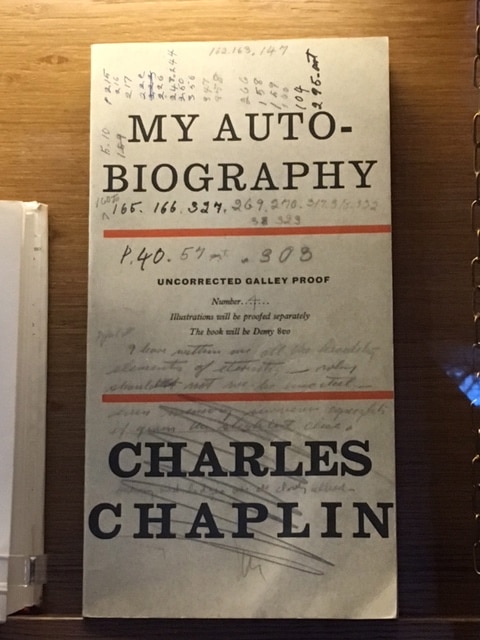 Charlie Chaplin's autobiography