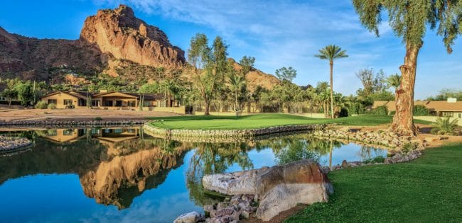 Golf Mountain Shadows resort Paradise Valley Scottsdale AZ