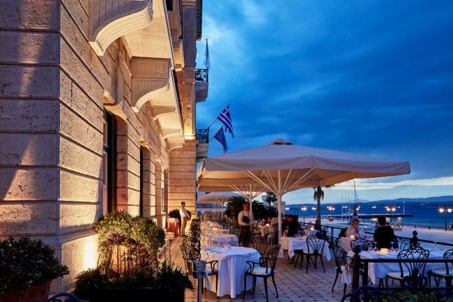 Poseidonion Hotel terrace