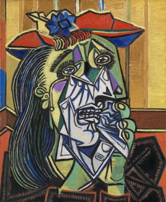 Dora Maar Picasso weeping woman