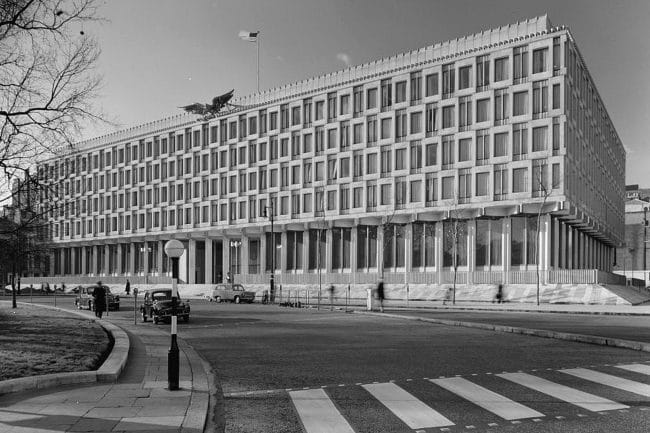 eero saarinen embassy phaidon atlas of brutalist architecture