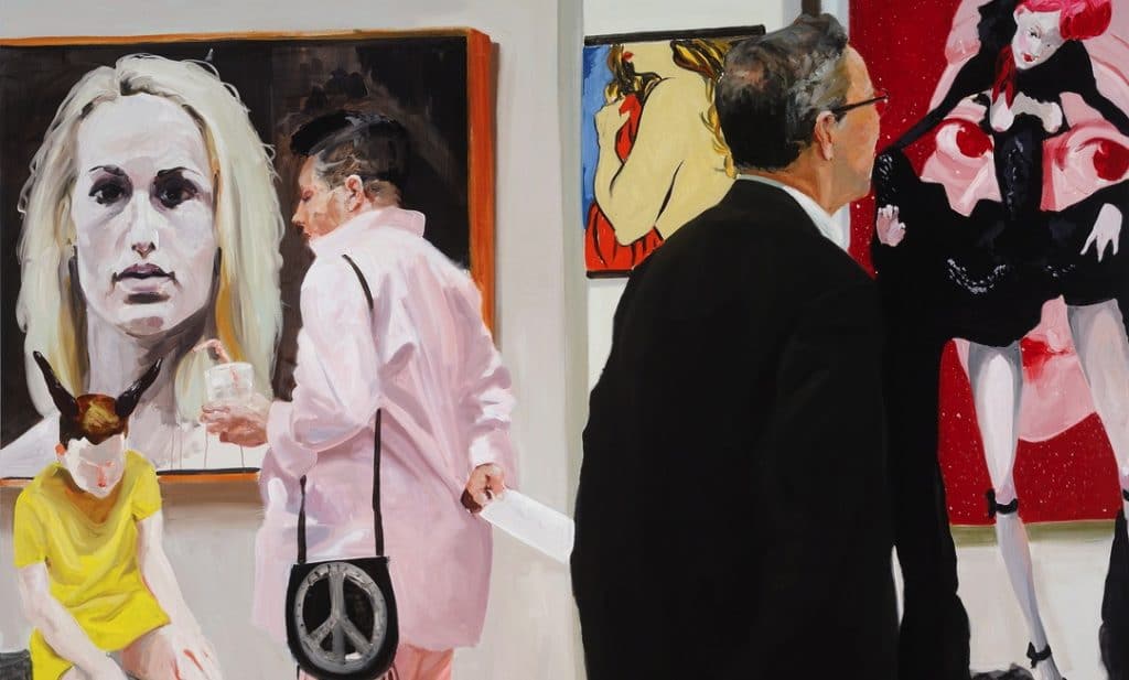 Eric Fischl Art Fair Paintings Victoria Miro