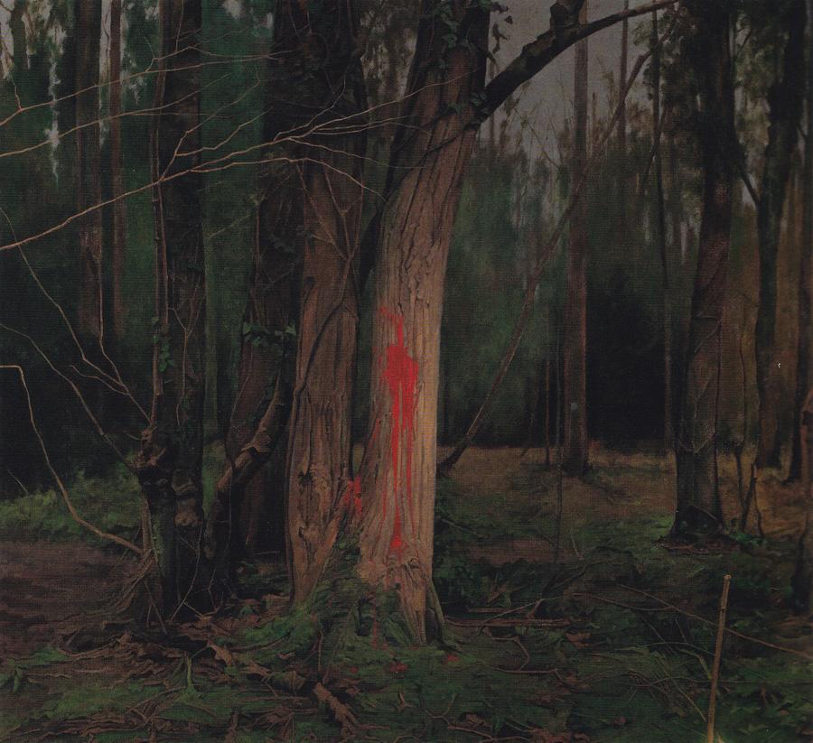 George Shaw My Back To Nature National Gallery-every-brush-stroke-is-torn-out-of-my-body