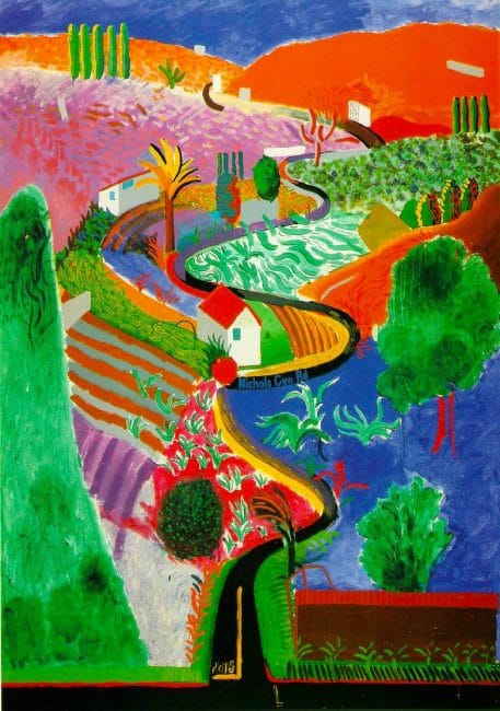 David Hockney Tate Britain Nichols Canyon