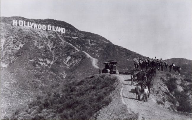 hollywoodland sign