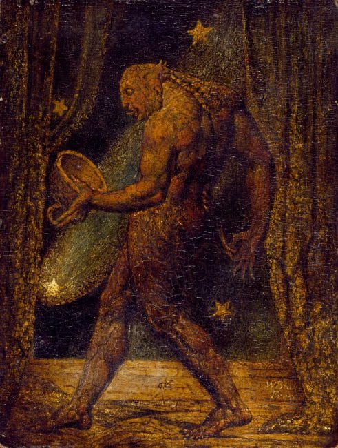William Blake at Tate Britain. Ghost of a Flea