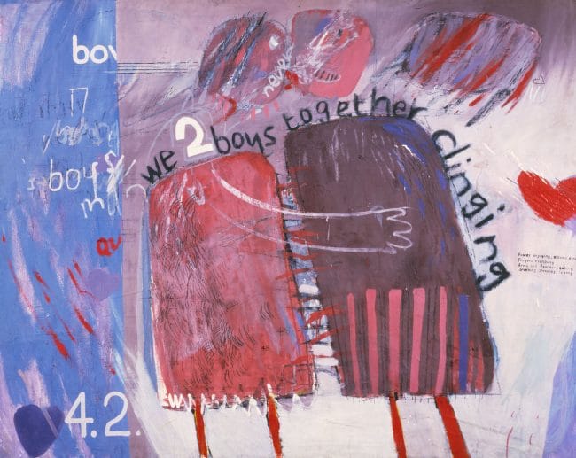 David Hockney Tate Britain we-two-boys-together-clinging-1961-hockney