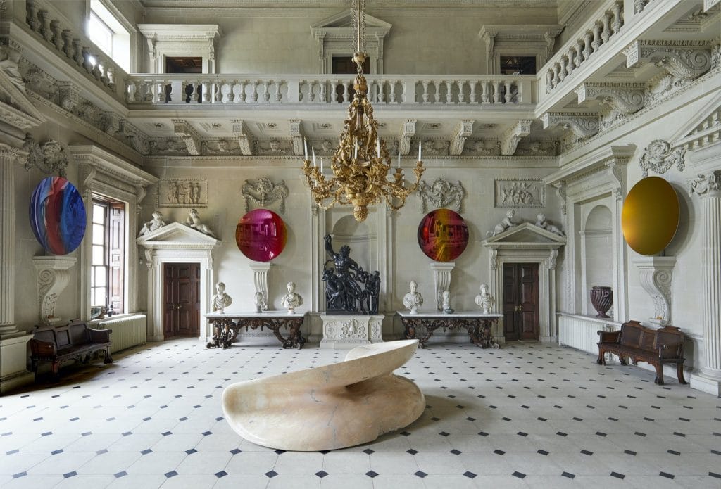 Anish Kapoor at Houghton Hall, Norfolk