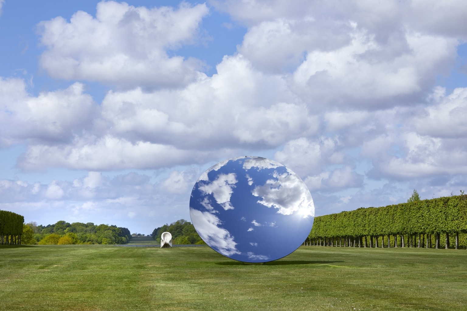 Anish Kapoor at Houghton Hall, Norfolk