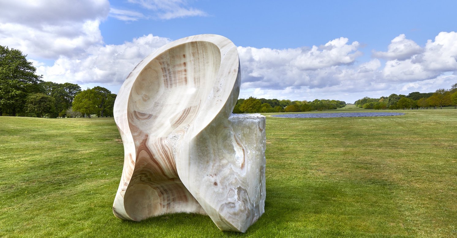 Anish Kapoor at Houghton Hall, Norfolk