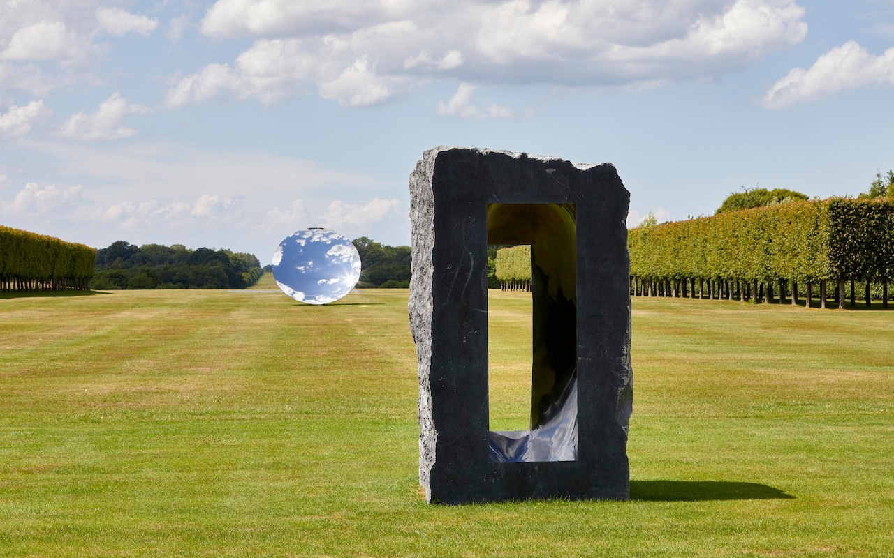 Anish Kapoor at Houghton Hall, Norfolk