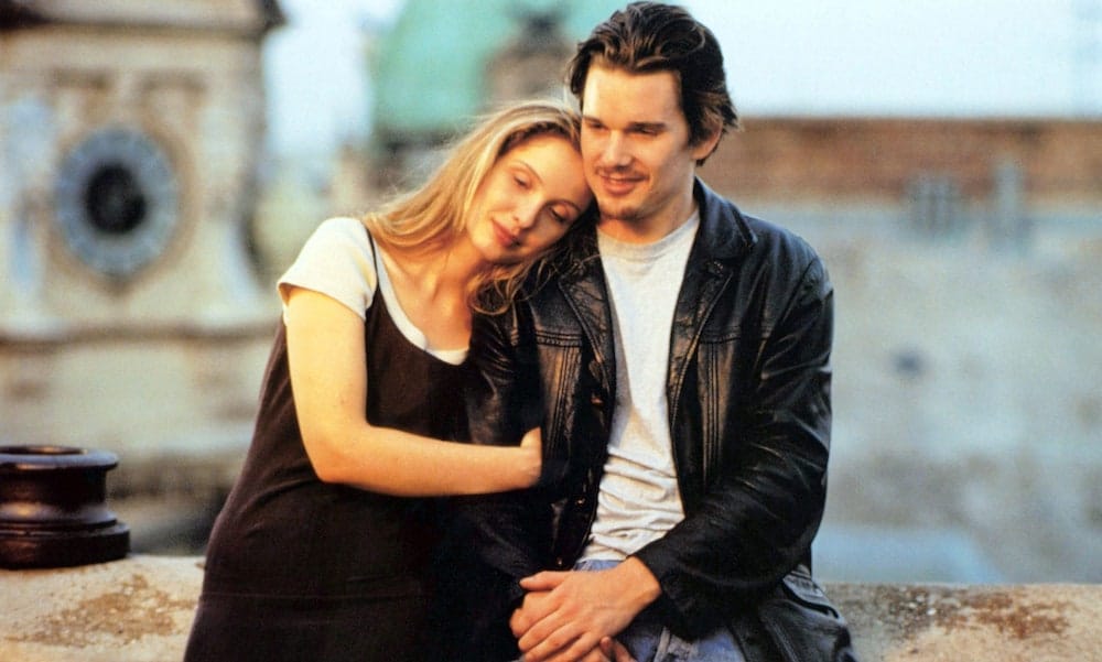 ethan hawke interview conversation before sunrise richard linklater delpy