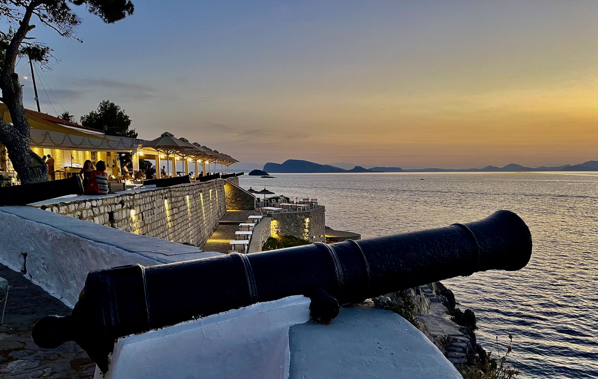 Hydrea Exclusive Hospitality Hotel Hydra Greece Sunset Bar