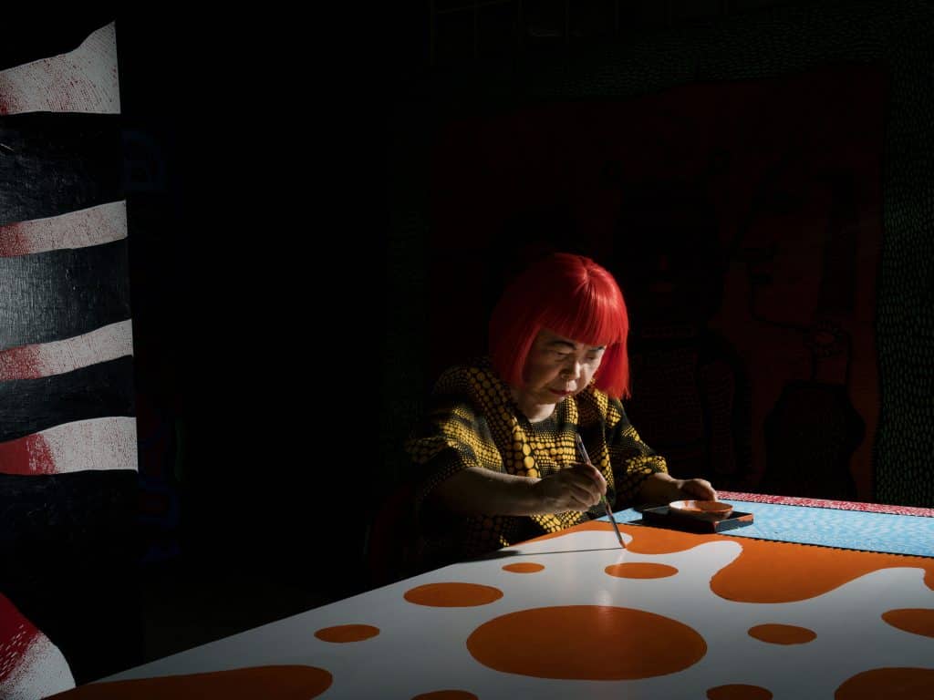 Yayoi Kusama Alex Majoli Magnum Photos Where Ideas Are Born Compton Verney