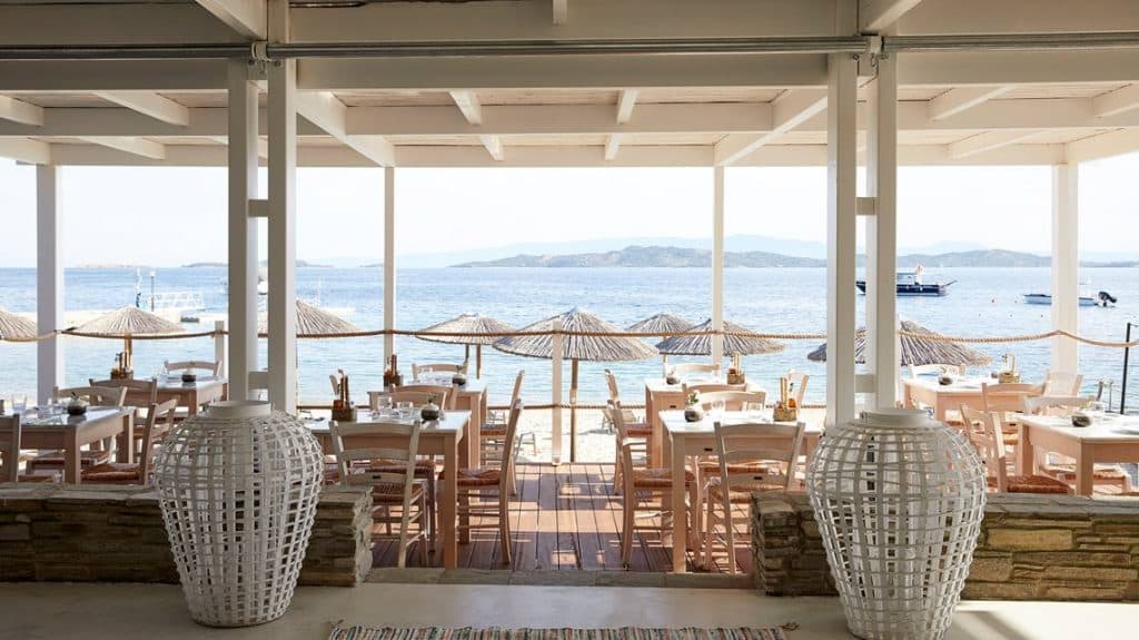 Armyra Restaurant Eagles Palace Hotel Halkidiki, Greece