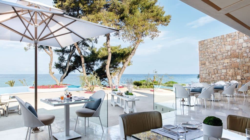 Sani Club Resort Halkidiki Greece Pines restaurant