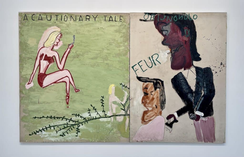 Rose Wylie at David Zwirner Frieze