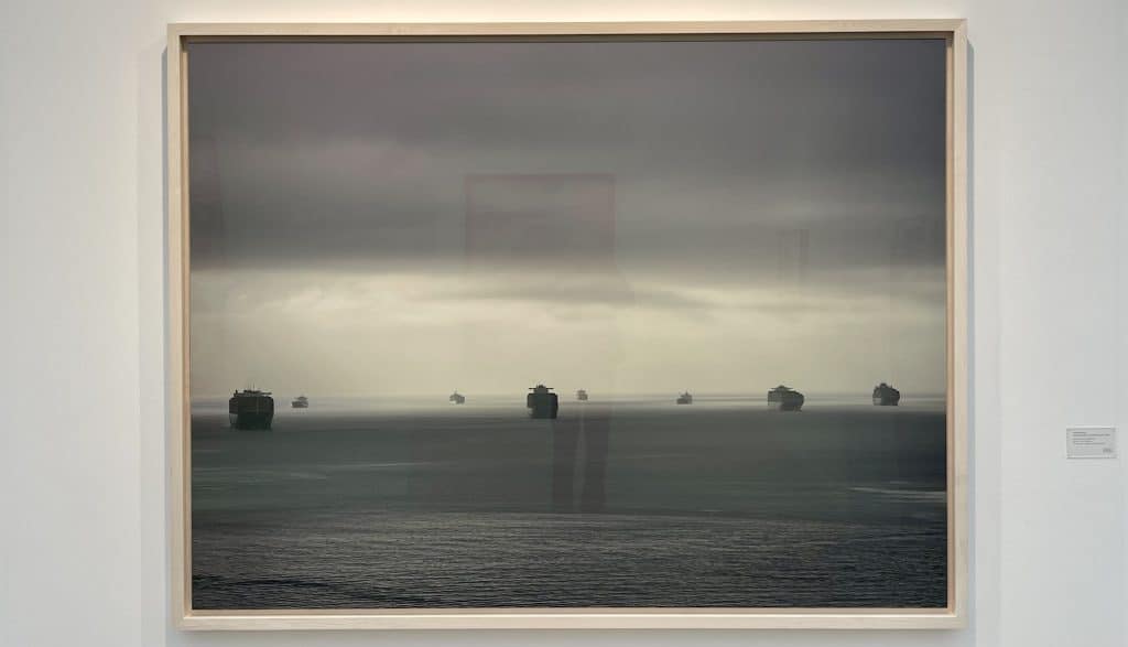 Richard Misrach Cargo Ships at Pace Frieze